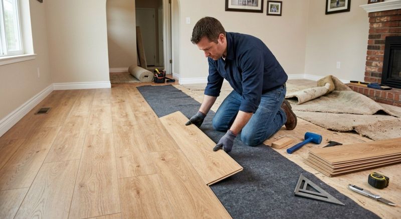 Laminate Floor Remodeling in Palm Harbor, FL