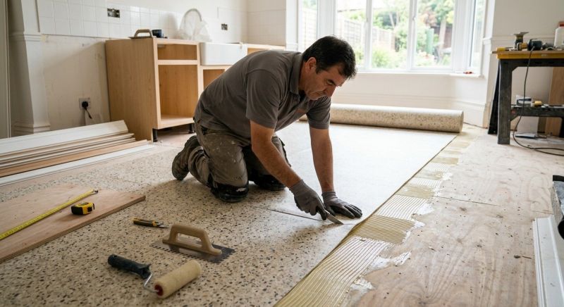 Linoleum Floor Installation in Lutz, FL