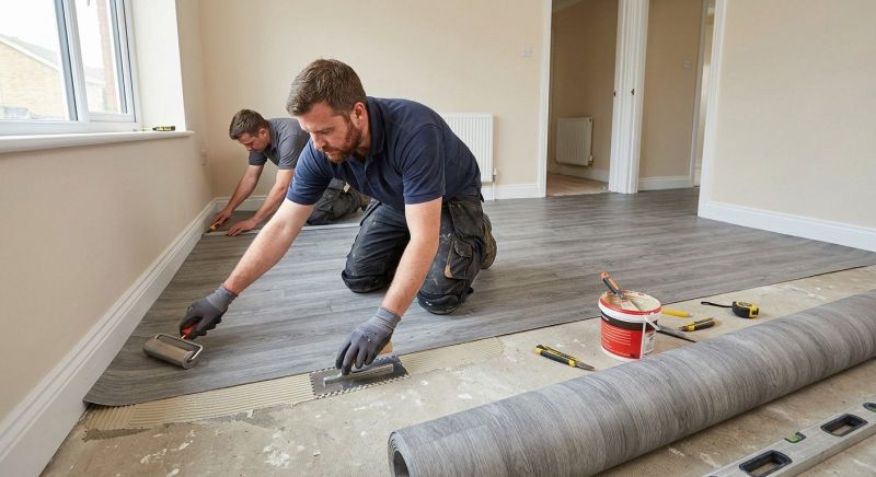Sheet Flooring Installation in Dunedin, FL
