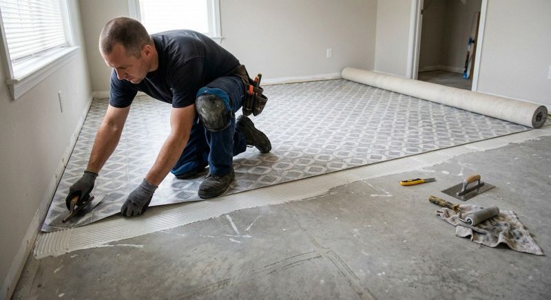 Sheet Vinyl Installation in Hudson, FL