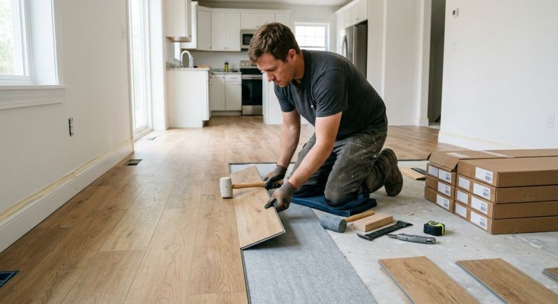 Vinyl Plank Floor Installation in Palm Harbor, FL